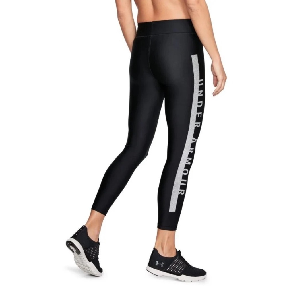 NWTUnder Armour Midnight Black Active Leggings size-L - Picture 10 of 10